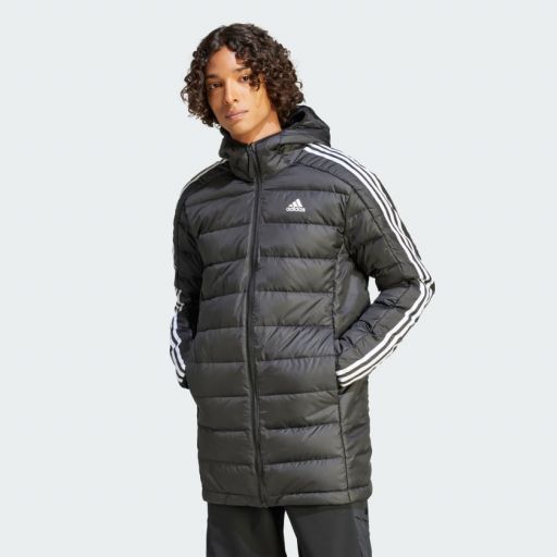 Essentials_3-Stripes_Light_Down_Hooded_Parka_Czern_HZ8522_21_model