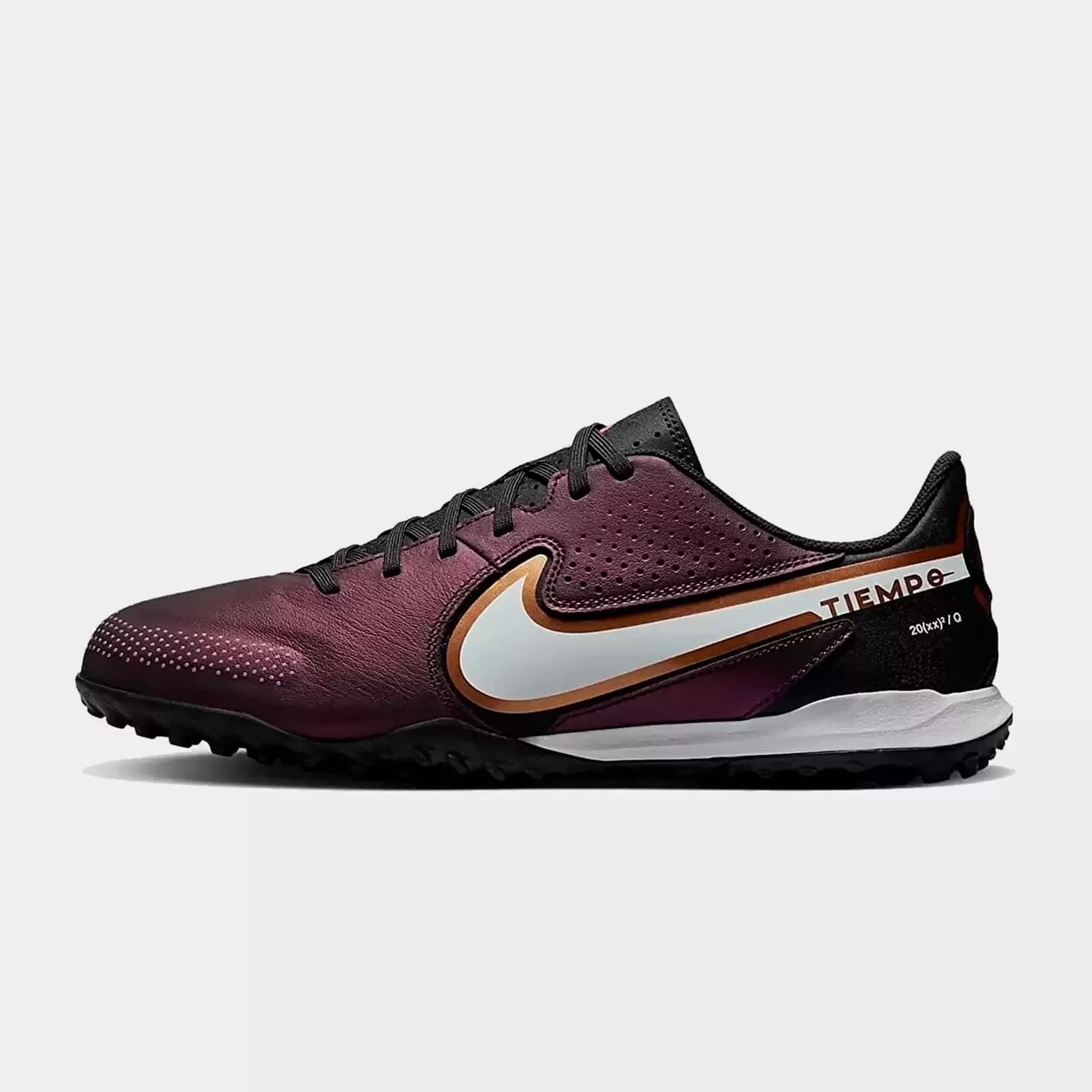 Бутсы футбольные NIKE TIEMPO LEGEND 9 ACADEMY TF цвет бордовый купить по  цене 13 490 ₽ в Тюмени, артикул DR5985-510